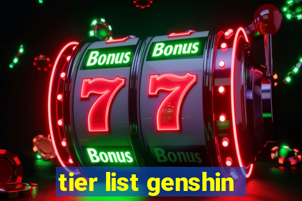 tier list genshin